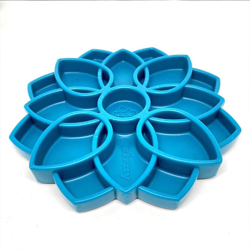 Sodapup | Mandala Design | Slow Feeder | Blauw | 20 cm