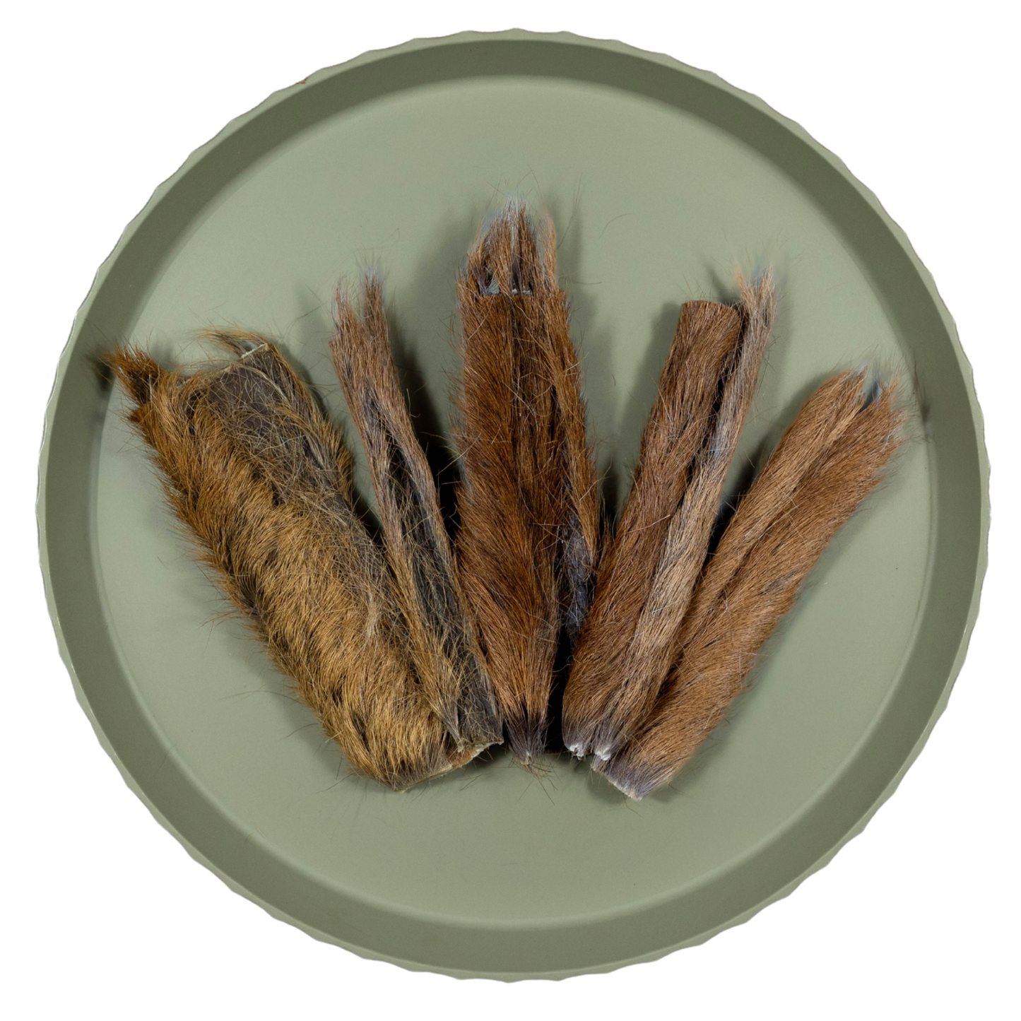 Hertenhuid met Vacht | 15-20 cm | 100 gr