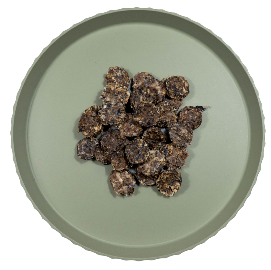 Kabeljau mit Algenkeksen | 100 gr