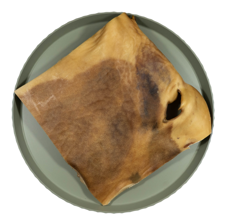 Runderkophuidplaat XL | 500-600 gr | per stuk