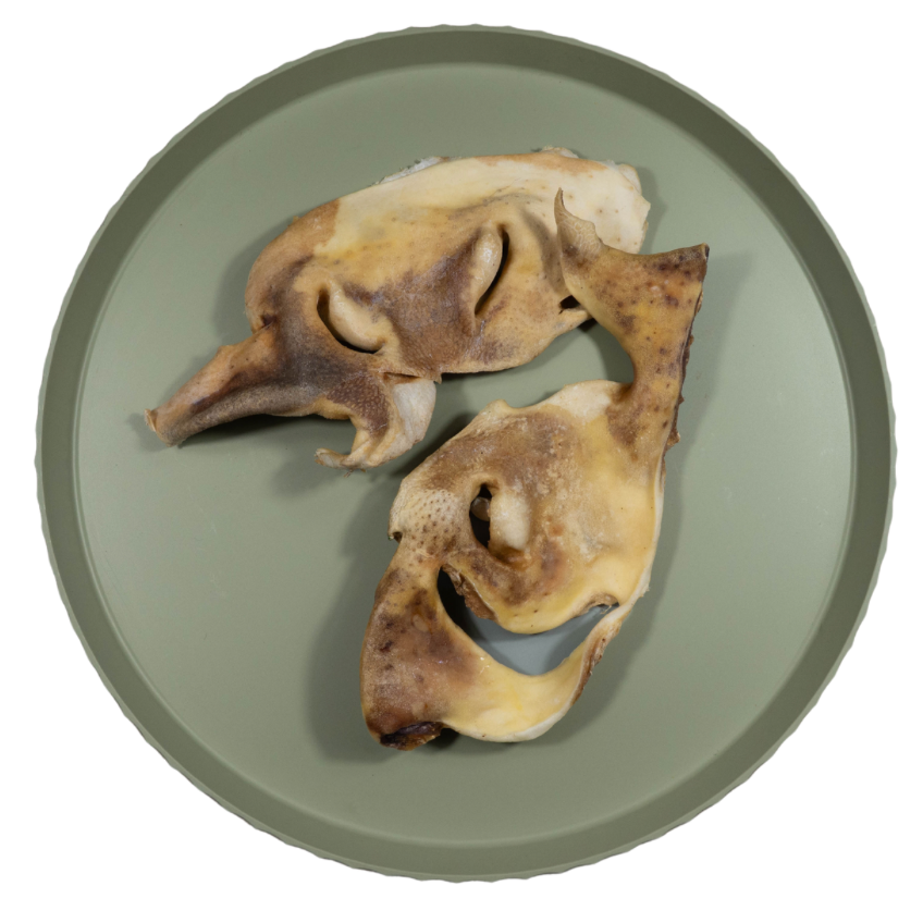 Runderneus Wit | Gepoft | 200 gr | 2 á 3 stuks