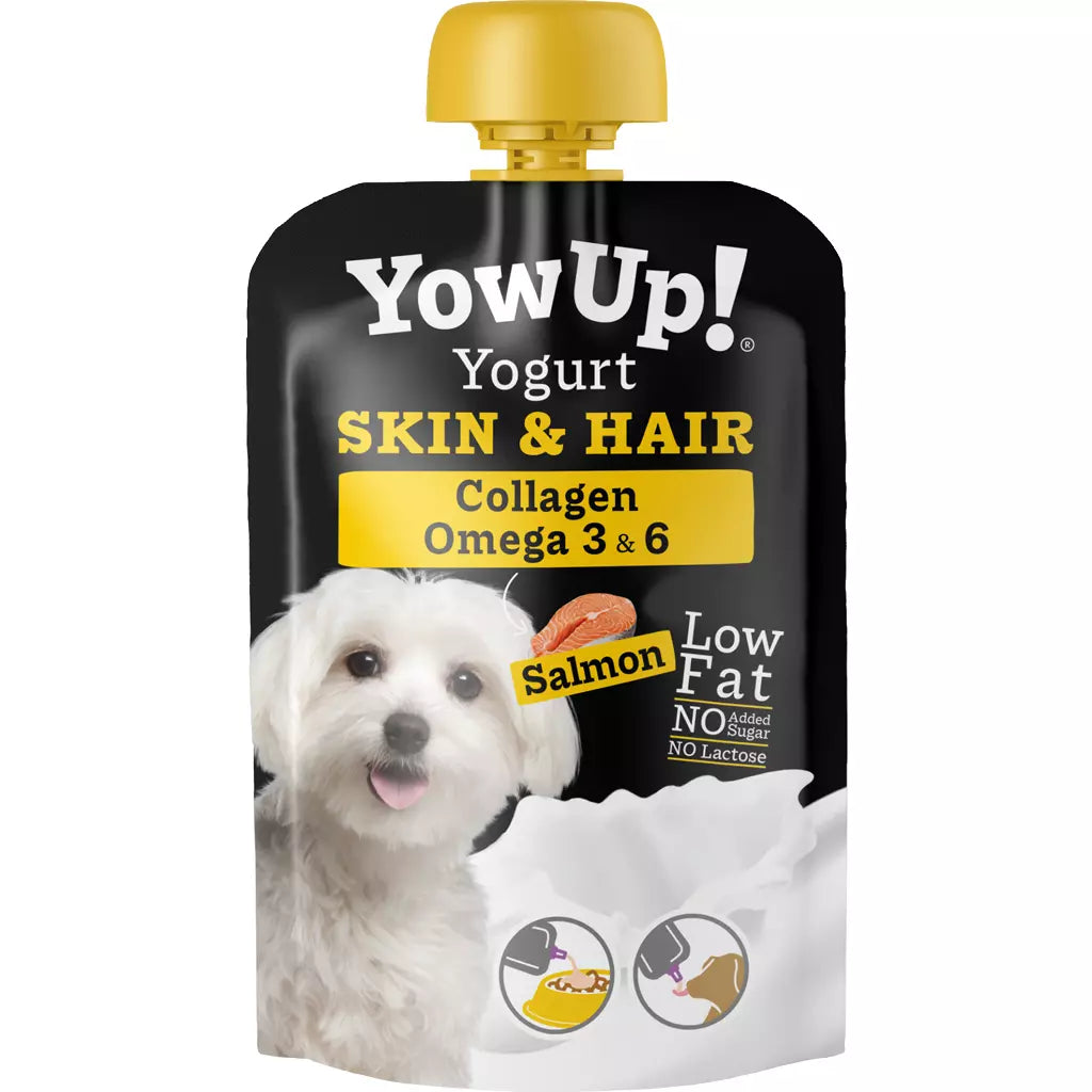 YowUp! | Yogurt Dogs | Salmon | Skin & Hair | 115 gr