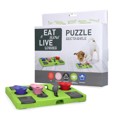 Eat Slow Live Longer | Puzzle Rectangle