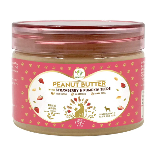Pawfect | Pindakaas | Aardbei en Pompoen | 275 gr