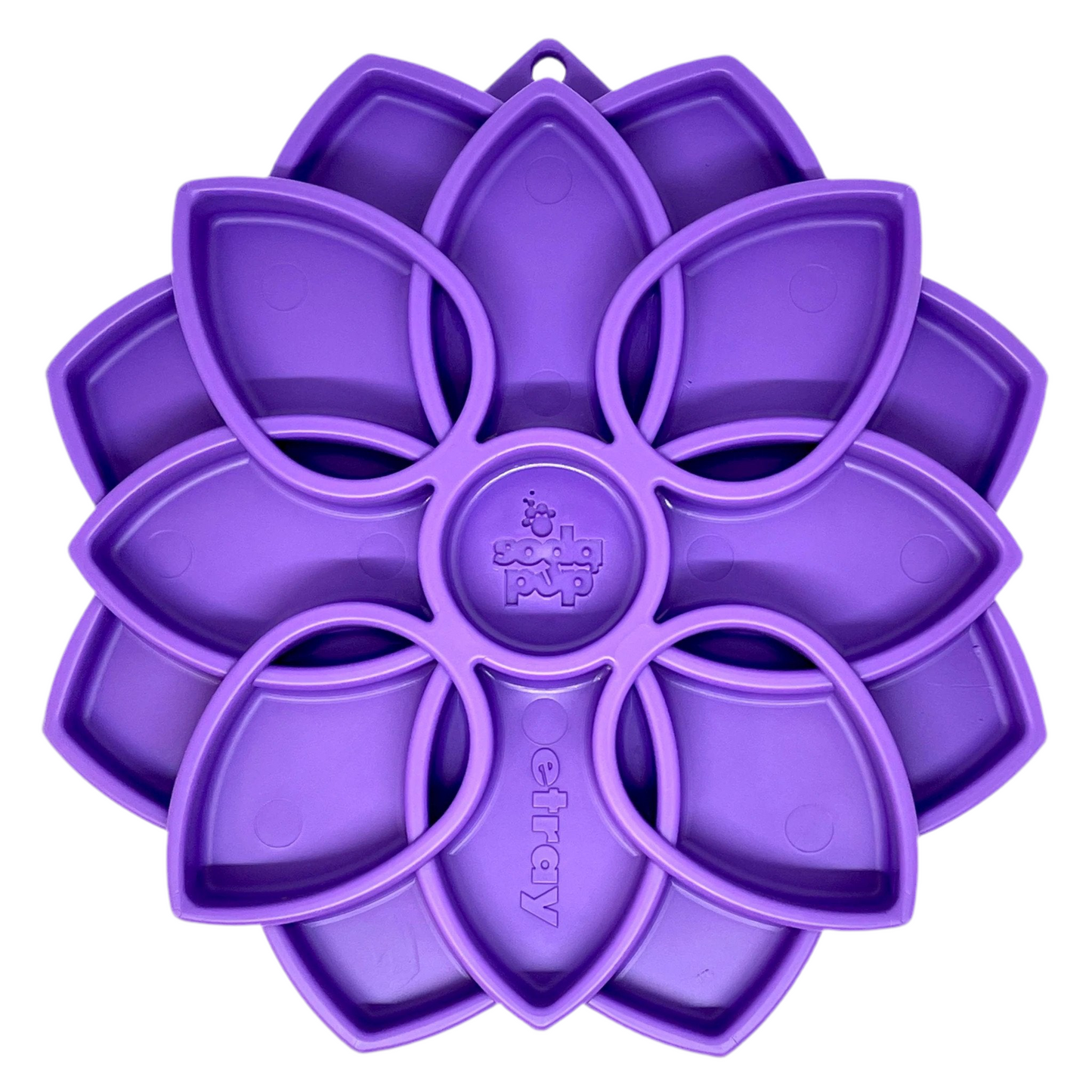 Sodapup | Mandala Design | Slow Feeder | Paars | 20 cm