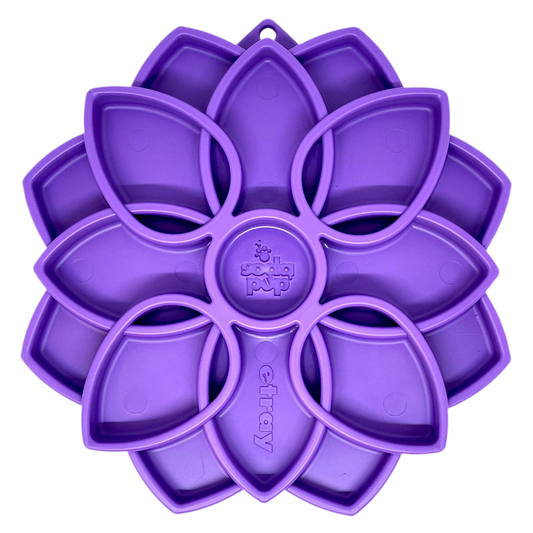 Sodapup | Mandala Design | Slow Feeder | Paars | 20 cm