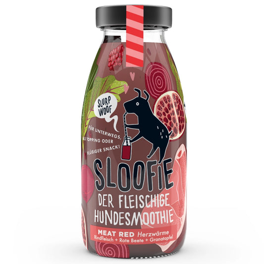 Sloofie | Meat Red | Rund | 250 ml