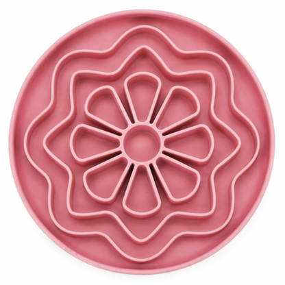 Babelle | Petal Lickmat | Slowfeeder | Oud Roze | 21 cm