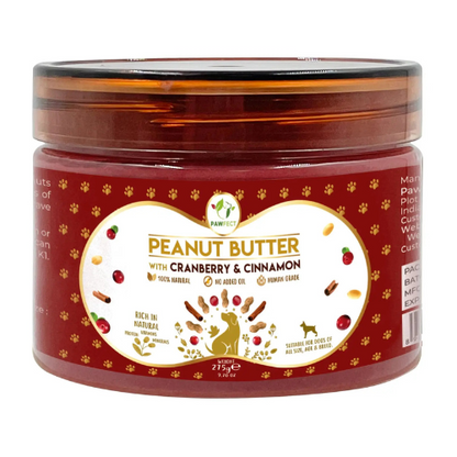 Pawfect | Pindakaas | Veenbes en Kaneel | 275 gr