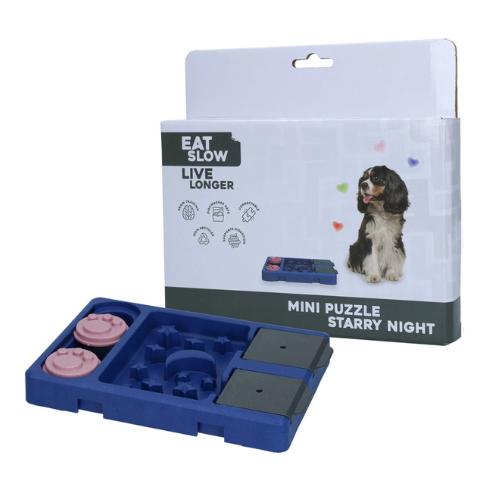 Eat Slow Live Longer | MINI Puzzle | Starry Night