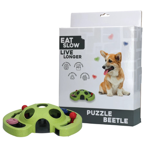 Eat Slow Live Longer | Puzzle Beetle