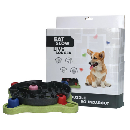 Eat Slow Live Longer | Puzzle Roundabout