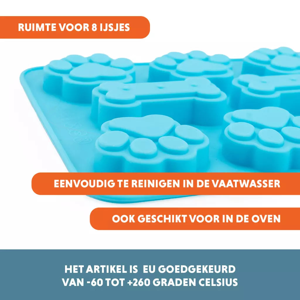 CoolPets | Dog Ice Cream Tray | 18 x 18 cm