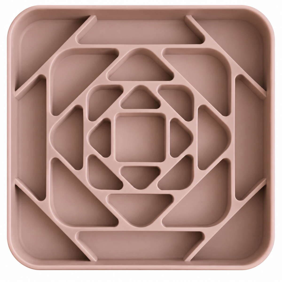 Babelle | Prism Lickmat | Slowfeeder | Oud Roze | 19 cm
