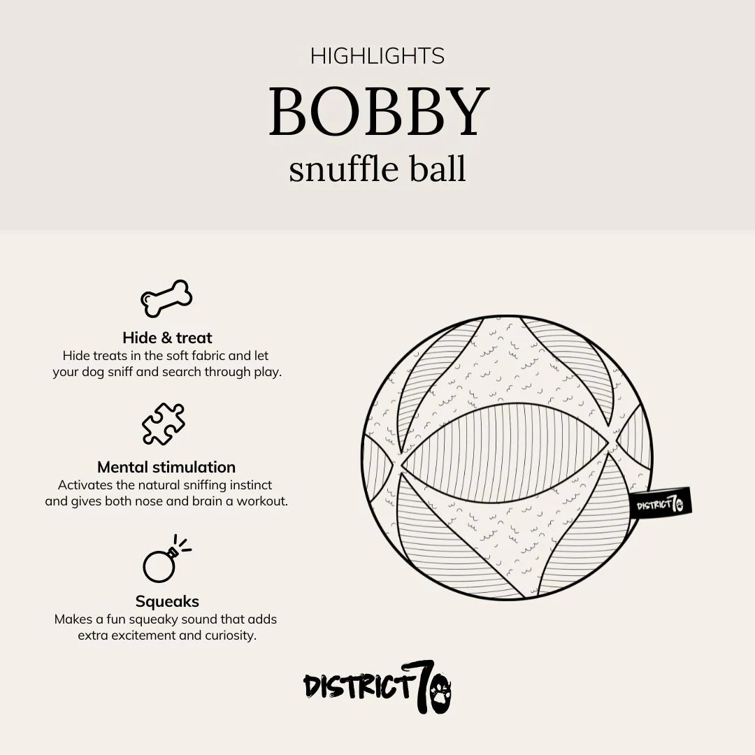 District 70 | Bobby | Snuffelbal | Taupe