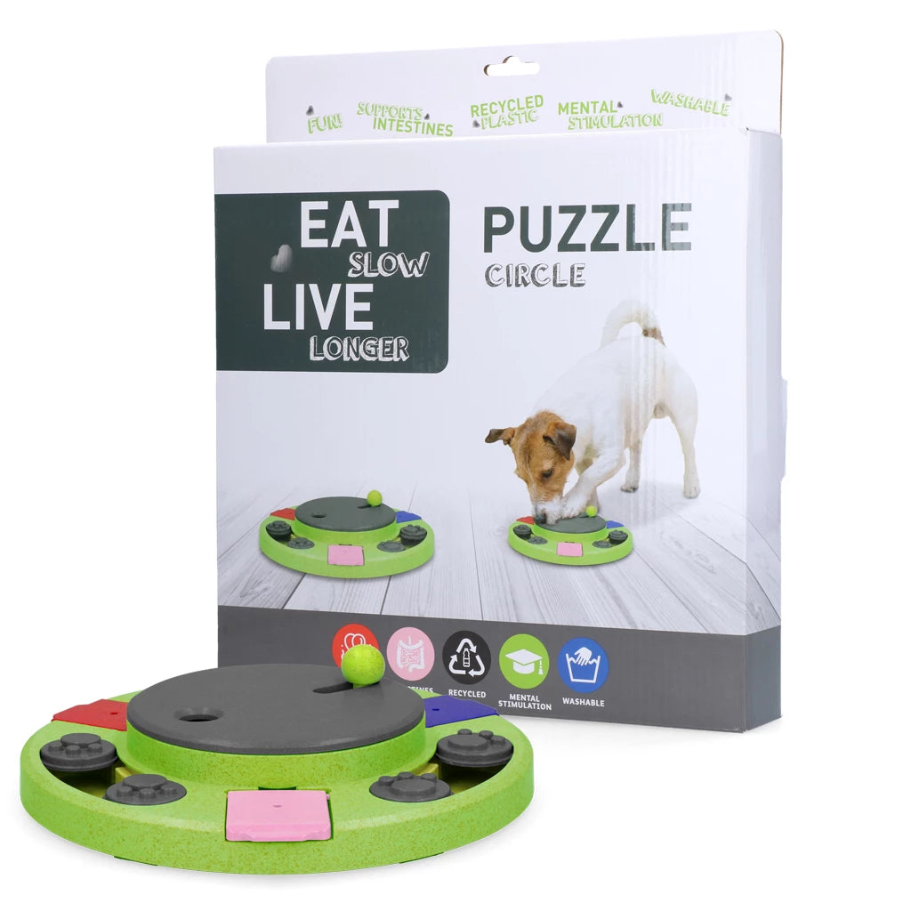 Eat Slow Live Longer | Puzzle Circle