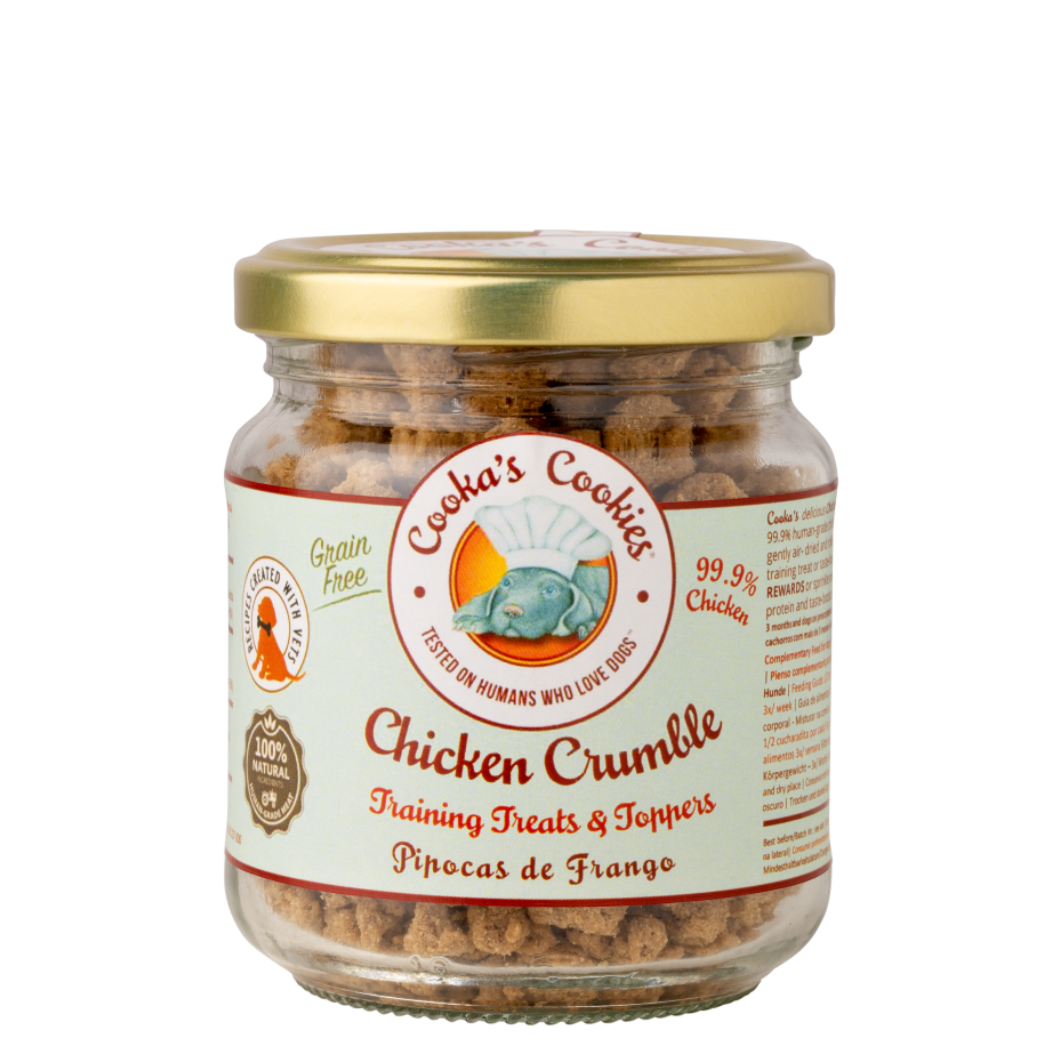 Cooka's Cookies | Chicken Crumble | Kip | 80 gr