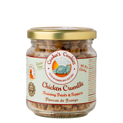 Cooka's Cookies | Chicken Crumble | Kip | 80 gr