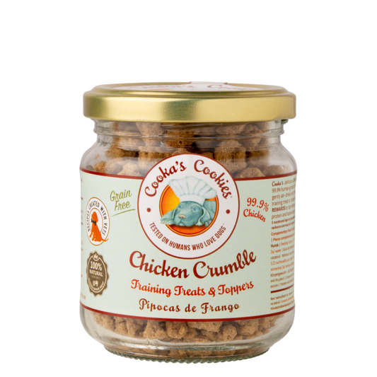 Cooka's Cookies | Chicken Crumble | Kip | 80 gr