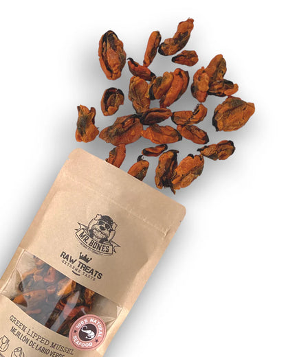 Mr. Bones | Raw Treats | Groenlipmossel | 45gr