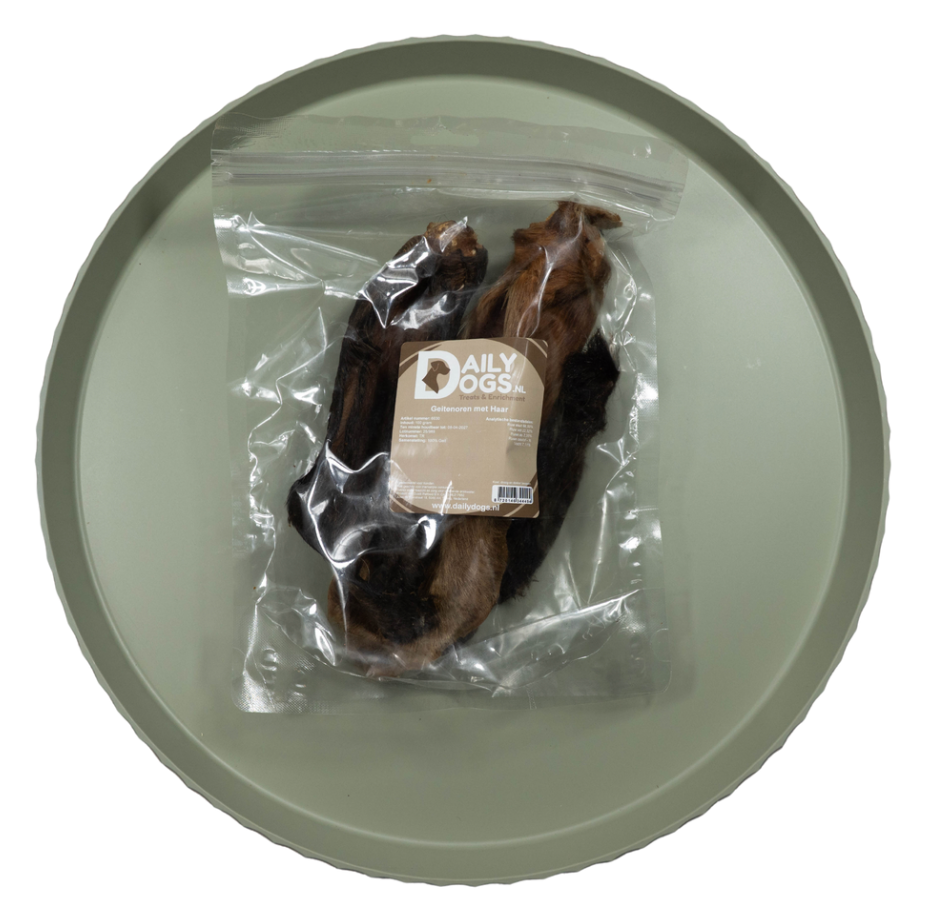 Geitenoren met Vacht | 100 gr | 2 á 3 stuks