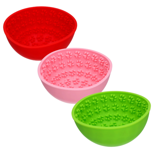 Eat Slow Live Longer | Lick Mat Wobble Bowl | 17 cm