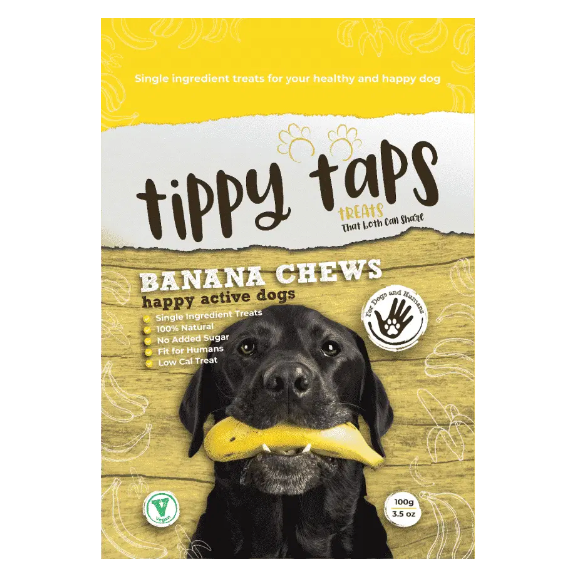 Tippy Taps | Banaan | 100 gr