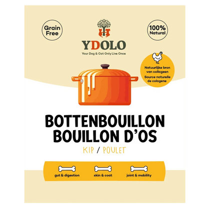 Ydolo | Bottenbouillon | Bio Kip | 230 ml