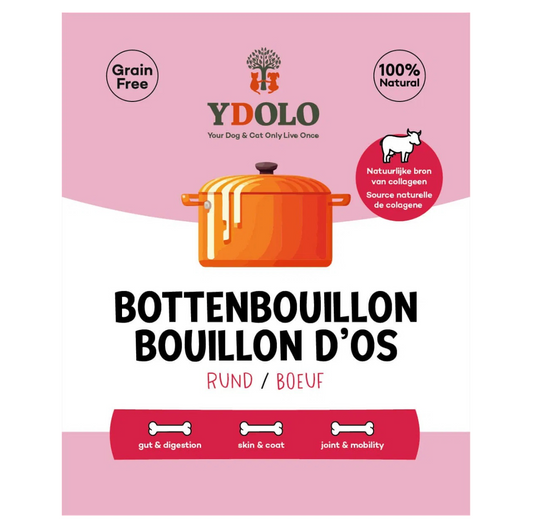 Ydolo | Bottenbouillon | Bio Rund | 230 ml