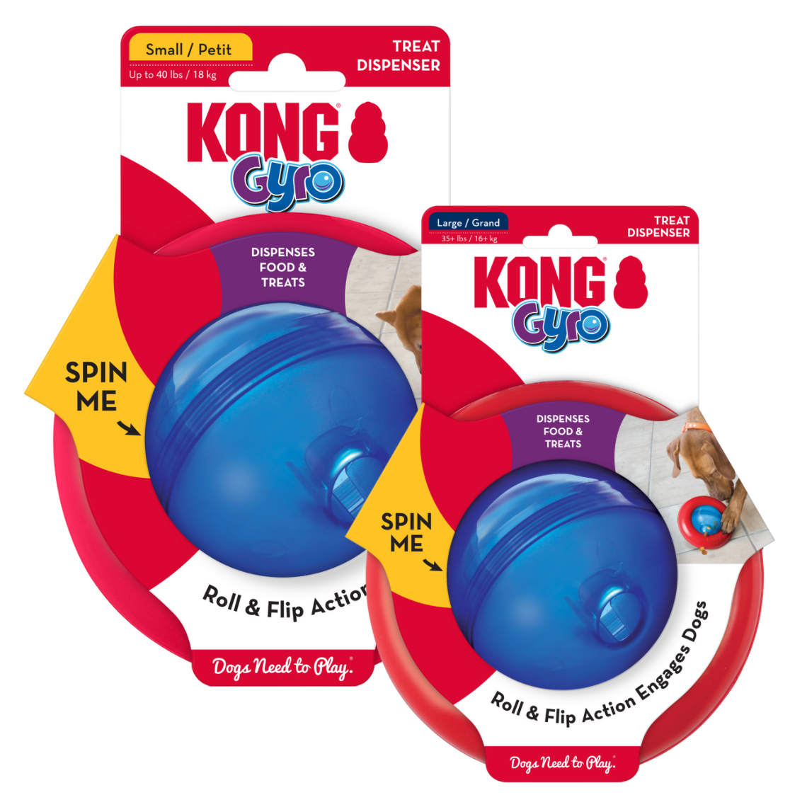 Kong | Gyro | Voerbal