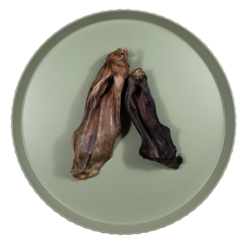 Geitenoren met Vacht | 100 gr | 2 á 3 stuks