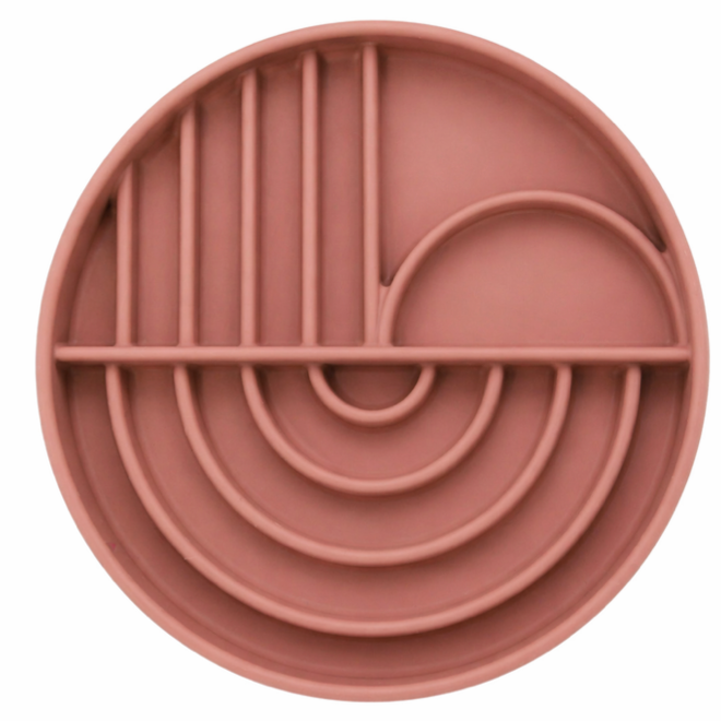 Babelle | Dreamy Lickmat | Slowfeeder | Oud Roze | 20 cm
