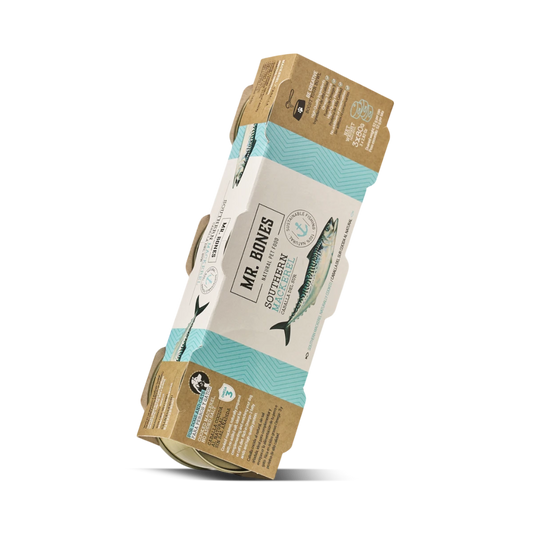 Mr. Bones | Gekookte Makreel | 3x80gr | Verse Topper