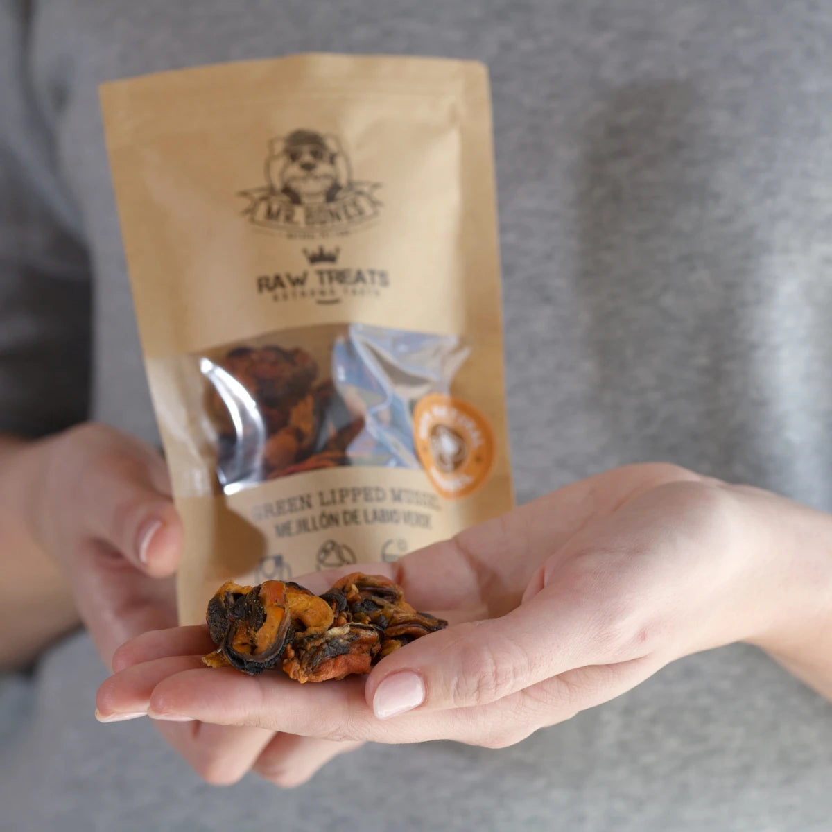 Mr. Bones | Raw Treats | Groenlipmossel | 45gr