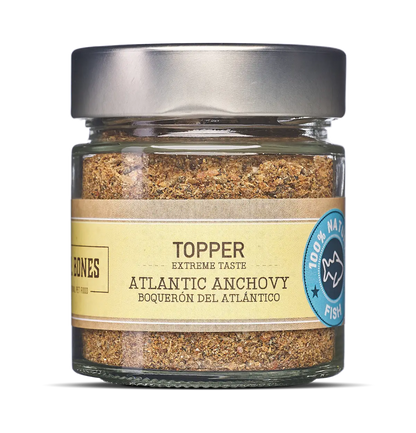 Mr. Bones | Atlantic Ansjovis | Huid & Vacht | Topper | 100gr